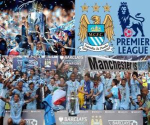 Puzzles De Manchester City Campe N Premier League Liga De