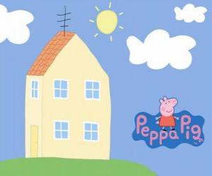 peppa pig en la casa