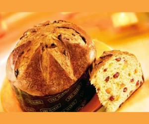 Puzzles De El Panettone Es Un Postre Tradicional De Navidad En Mil N