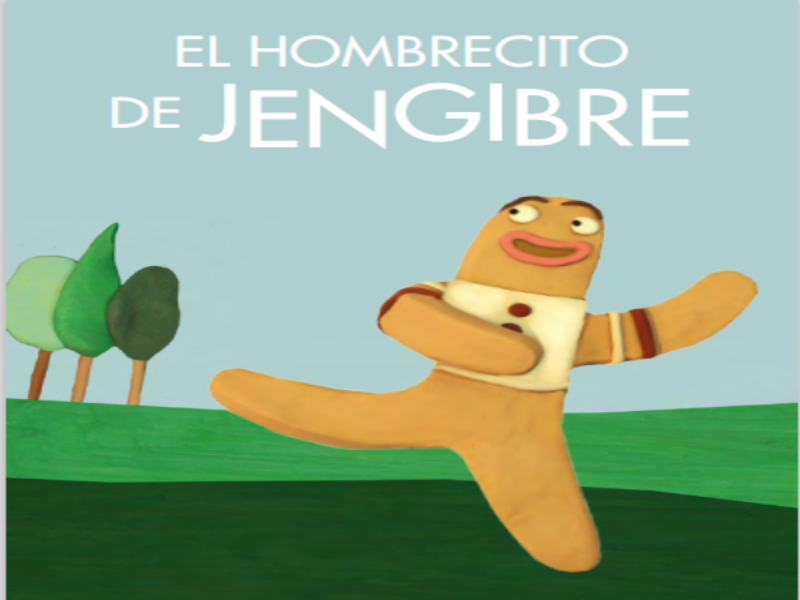 Puzzle De Armar Tapa Del Libro El Hombrecito De Jengibre Rompecabezas De