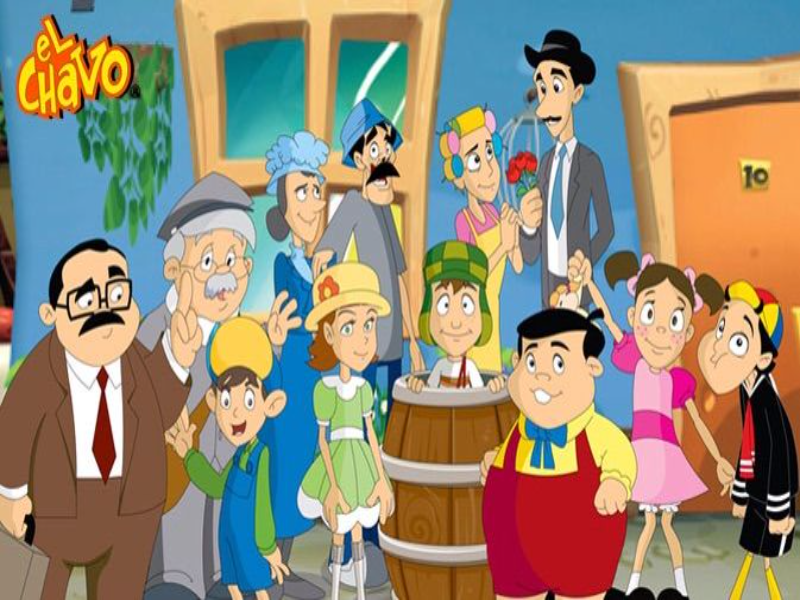 Puzzle De La Vecindad Del Chavo Animada Rompecabezas De