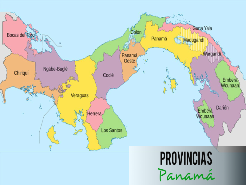 Puzzle De Mapa De Las Provincias De Panamá Rompecabezas De 6073