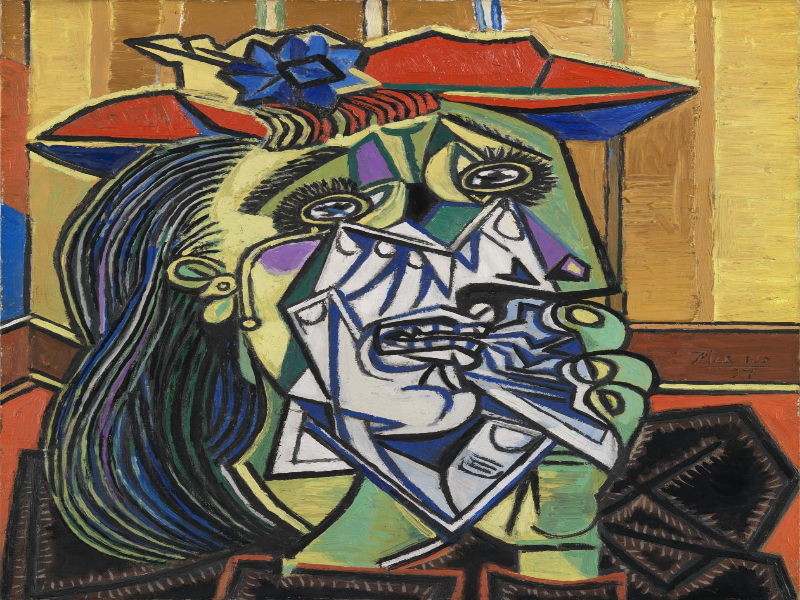 Puzzle De Picasso, Mujer Llorando , Rompecabezas De